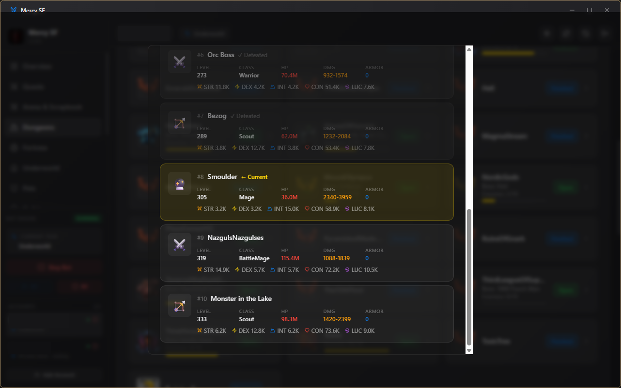 Battle simulation viewer